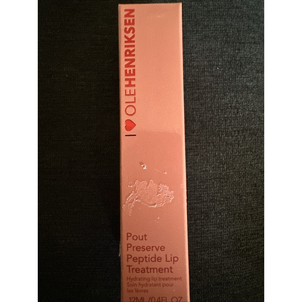 Ole Henriksen Pout Preserve Peptide Lip Treatment STRAWBERRY SORBET GLIMMER
